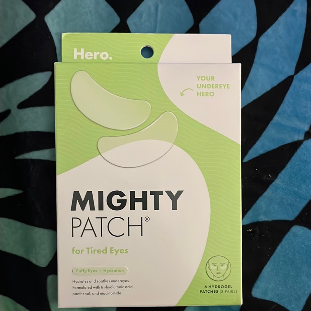 ✨🆕BNIP!BN PRODUCT!SEALED!Hero. Mighty Patch 3 Sets of Eye Patches for Tired Eyes